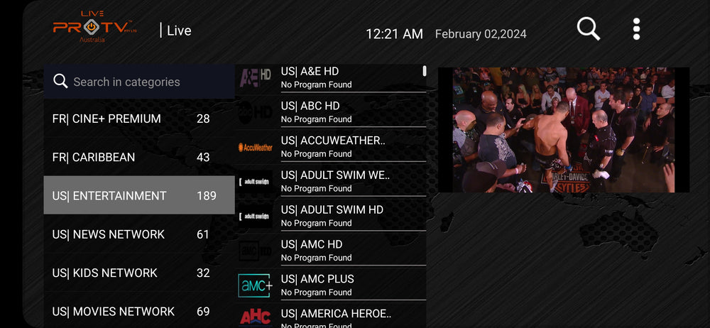 Live ProTV APP PREMIUM PACK